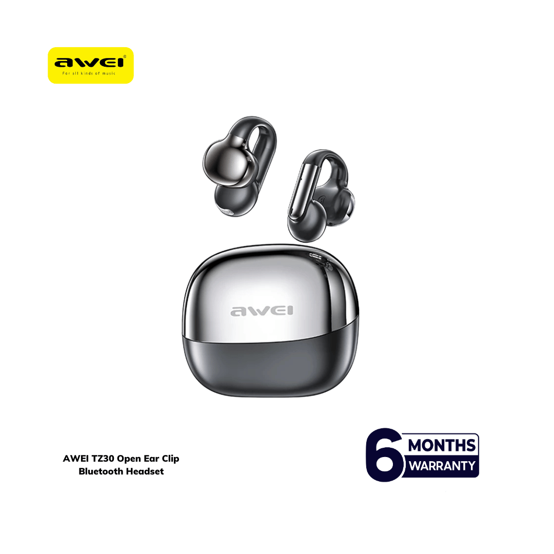 AWEI TZ30 Open Ear Clip Bluetooth Headset ( 6-Month Official Warranty )