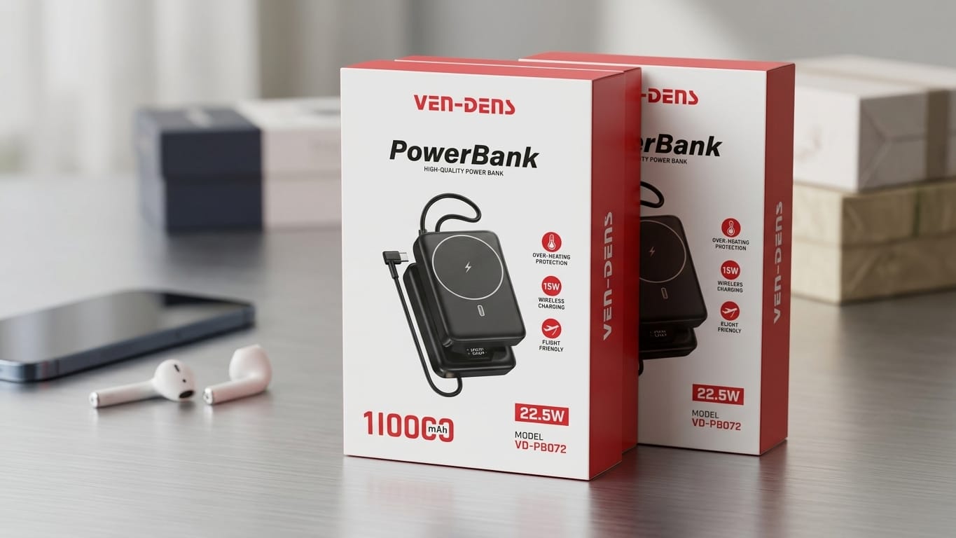 VEN-DENS PowerBank (Model: VD-PB072)