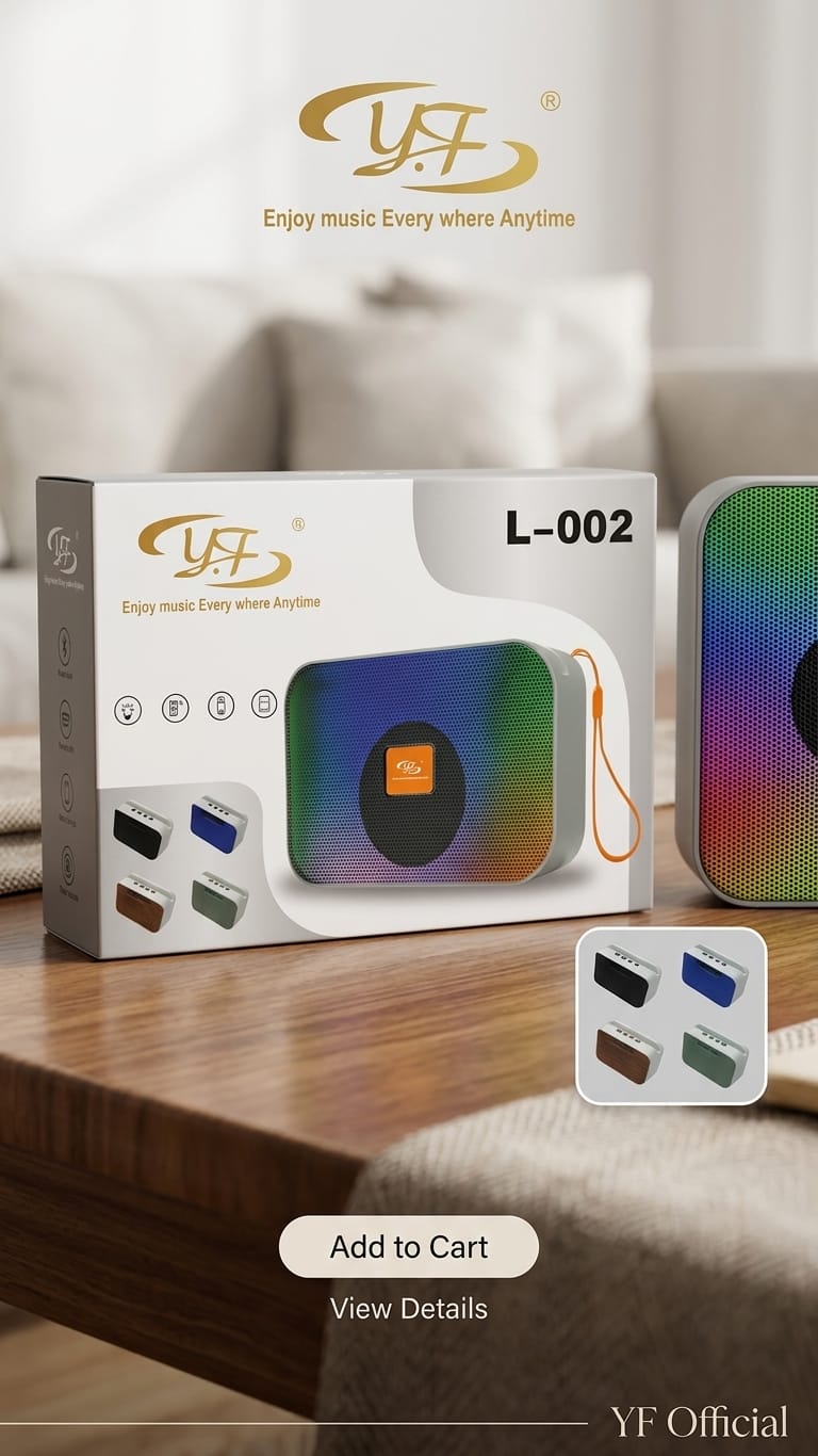 YF Bluetooth Speaker (P-3662) Budget Freindly thumbnail 2