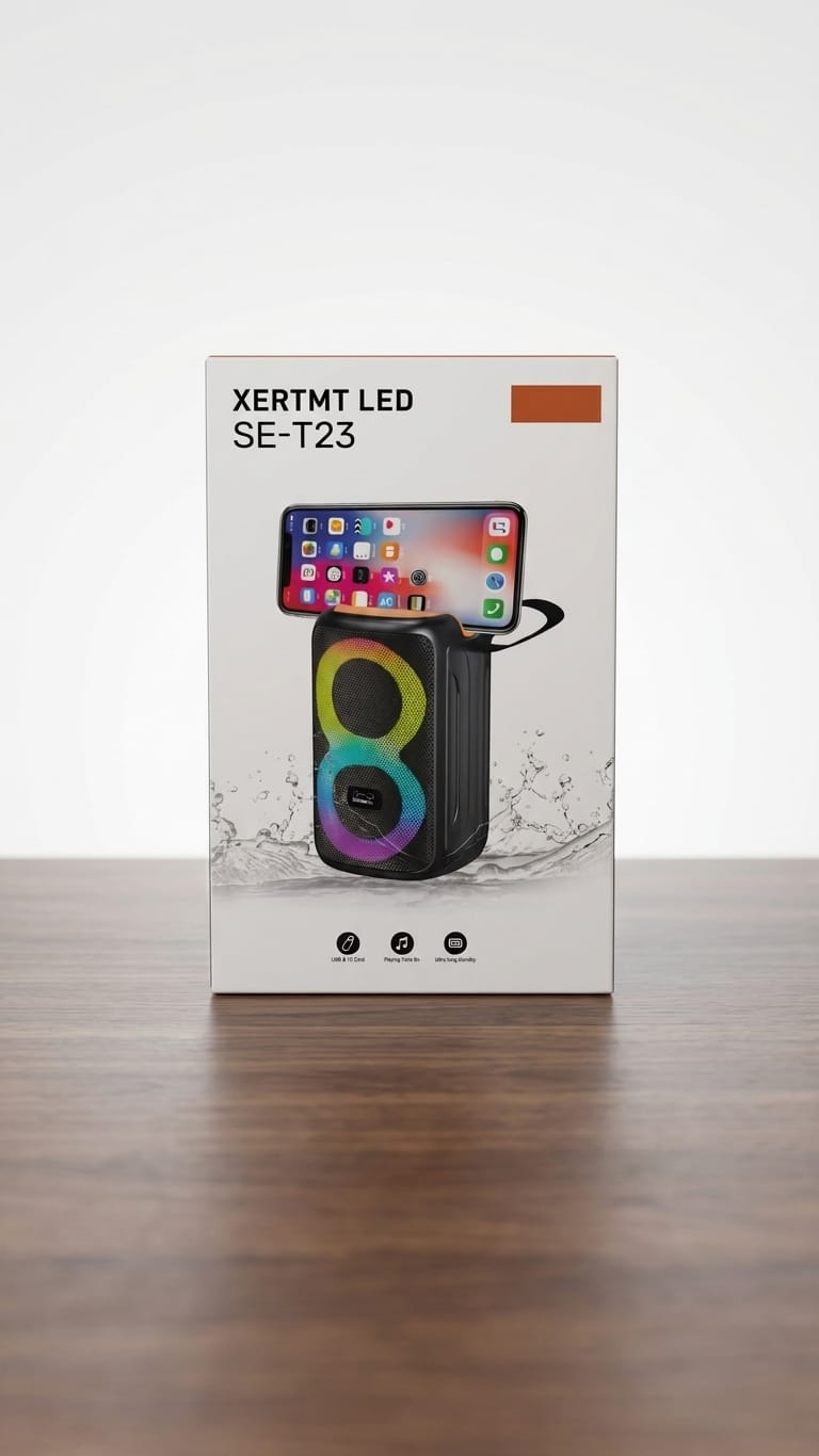 XERTMT LED SE-T23 Bluetooth Speaker